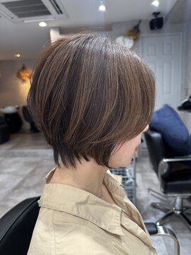 ソヨン 本厚木店(SOYON) 大人エアリーショート/本厚木/前髪カット/30代/40代/50代
