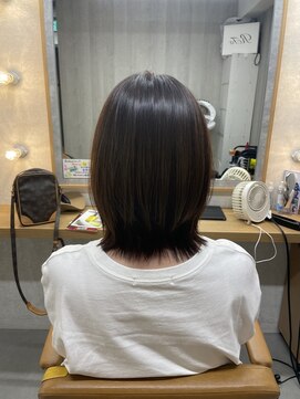 アレクサ 保谷(ALEXA) ローレイヤーボブ＊縮毛矯正とカラーでお手入れ楽ちんコース◎