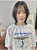 20代30代大人可愛い小顔ショート丸みボブウルフカット