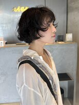 ニール(nier) ミニボブパーマスタイルレイヤーボブレディースパーマ