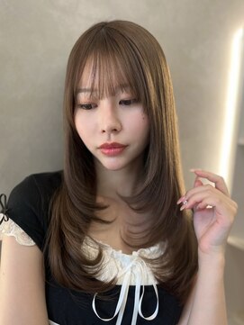 オムニス 表参道(Omnis) 美髪レイヤーカット/顔まわりレイヤー/くびれミディアムレイヤー