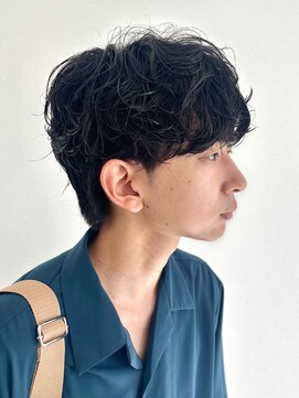 アノ 別府店(Ano.) 大分シャドウパーマメンズマッシュ波巻きパーマツイストパーマ