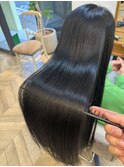 髪質改善ストレート