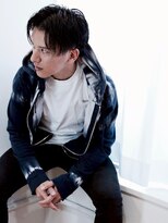 モーラ サロン 高石店(MOLLA)&nbsp;王道メンズニュアンスパーマ外ハネ無造作センターパート髪質改善