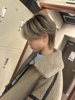 アンド ティグル クマモト(&.TIGRE KUMAMOTO)&nbsp;ヘーゼルベージュ/ケアブリーチ/レイヤーカット/髪質改善