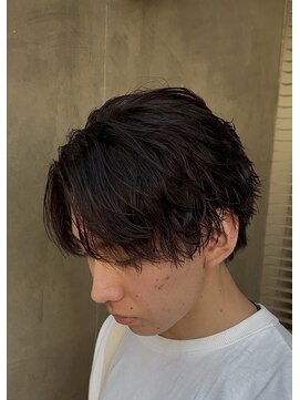 メンズギフト(men's GIFT) シャドウパーマメンズパーマセンター分け