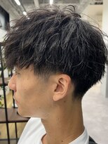 ナム 錦糸町(NAM)&nbsp;MEN’S/リバースセンターパート/ニュアンスパーマ/錦糸町
