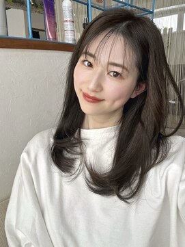 ヘアーサロン クスキ(hair salon KUSUKI) ミディアムレイヤースタイル