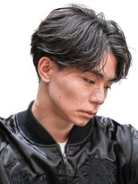 フリー(Free)&nbsp;【シースルーセンターパート】メンズパーマ/フェザーショート