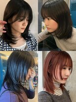 ナループロア ルームー(Nalu pu loa ROOMOO) 【伸ばし中の方に大人気!】韓国ミディアムレイヤー集KIRA