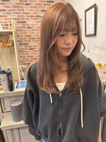 ヴィークス ヘア(vicus hair)&nbsp;レイヤー×ミルクティーブラウン