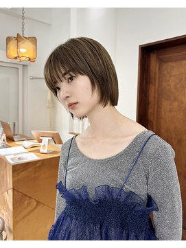 オーリーエトワ 御器所(oorry.etwa) 【王道シンプル×今っぽいムード】ナチュラルストレートボブ