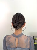シニヨンアレンジ