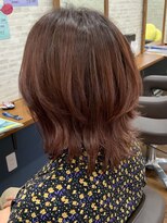 カミイロキレイ&nbsp;ローズレッドブラウン×くびれミディ
