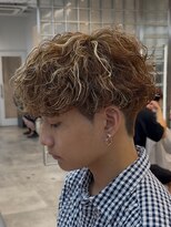 フィフスパーク(fifth PARK)&nbsp;無造作シャドウパーマのマッシュスタイル◎