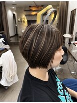 ヘアーピース(Hair Peace)&nbsp;ショートボブハイライト