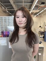 ニット(Knit)&nbsp;韓国風ロングレイヤー