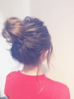 ネオリーブニコ 大井町店(Neolive Nico)&nbsp;【Neolive nico 大井町店】　ラフおだんごヘア