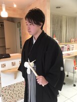 ラクルール&nbsp;メンズも歓迎！成人式袴着付＆ヘアアセット