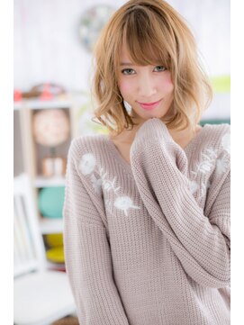 ミック 日暮里店(miq) とろみカール☆ハイトーンロブ