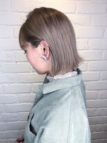 デイジー インデックスヘア 大島店(DAISY index hair) ”DAISY大島店” オリーブアッシュ ミニウルフ ボブルフ