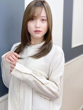 ナチュラル コレット(Natural collet) ナチュラルストレート/Natural collet 白石ゆい