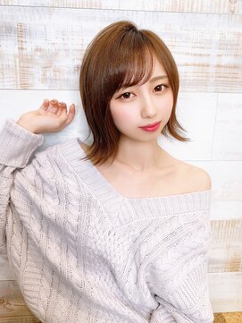 ラグーンアライブ(LAGOON ALIVE) -LAGOON ALIVE- 新田的“モテ髪”ボブスタイル♪