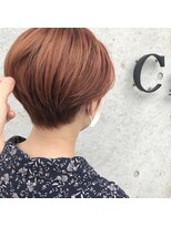 クレーデ ヘアーズ 五日市店(Crede hair's)&nbsp;大人オレンジカラー×ショート