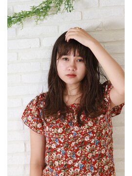 ヘアリゾートユア 新大久保店(hair resort YuA) ゆるふわミディアム