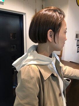 サロン ファンザ(salon funza) ショートワンレンボブ