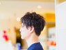 【土日祝1４時以降限定】メンズカット＋眉カット【SP,B込み】