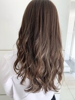 ヘアーロギア 栄店(hair LOGiA)&nbsp;★hair LOGiA★　ロングウェーブスタイルロング　横