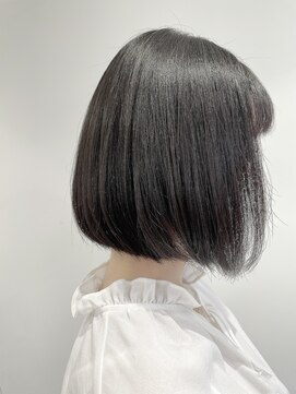 アッシュ 高円寺店(Ash) プレミアム縮毛矯正で自然なストレートの王道ボブ★★