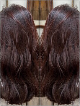 ネロ ヘアデザイン(Nero hair design) ピンクブラウン系カラー