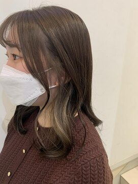 ネオリーブアピ 池袋店(Neolive api) 【Neolive api池袋】さりげないインナーカラー☆