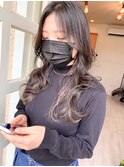 韓国バングとインナーカラー