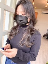 テオト(teoto.)&nbsp;韓国バングとインナーカラー