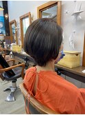 AVEDAカラーでツヤ感アップ♪ショートボブ【BELL用賀/桜新町】