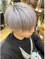 ディ グラント(D GRANT) マッシュウルフシルバーアッシュ♪