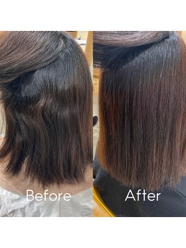 リリィ ヘアデザイン(LiLy hair design) Lilyミディアム/酸性ストレートパーマ