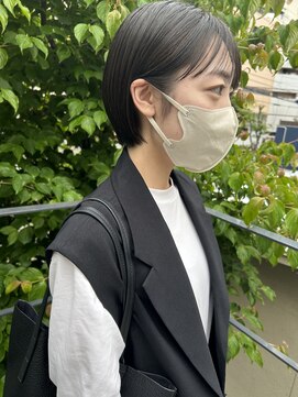 ツイギー 宮西店(TWiGGY) 丸みがかわいいショートボブ