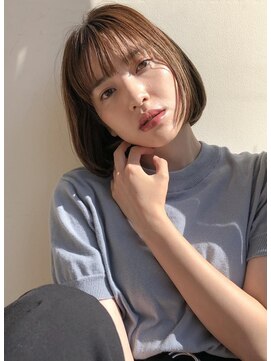 エアー 横浜(AIR) 【湯田】大人かわいいミニボブ