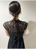 【タイトアレンジ】天神/天神駅/ヘアセット/早朝