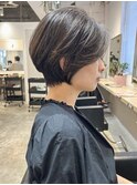 前下がりショート/ひし形ショート/マチルダボブ/大人可愛い