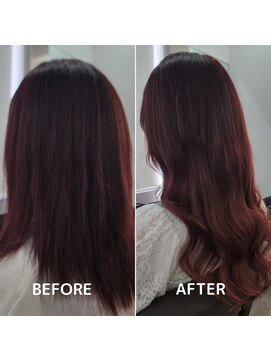 グランディールヘアデザイン(grandir hairdesign) プルエクステ/ナチュラルブラウン/ロングヘア/千葉