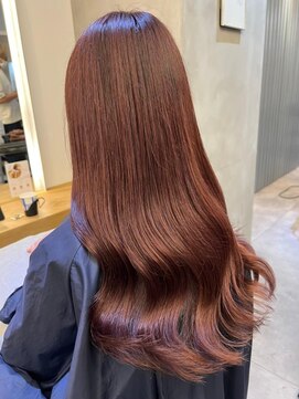 ジーナエス 札幌(Zina S) 髪質改善＊コーラルピンクベージュ＊美髪【Zina S 札幌】