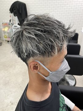 プロップ(PROP) 短髪×シルバーメッシュ　和歌山　松尾優