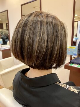 エッジ オリジネーション 梅田店(edge origination) ハイライト・ボブ