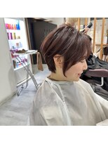 リー 京都西院(Lee)&nbsp;【Lee京都西院 店長 ショートカット 丸みショート】
