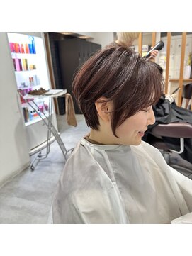 リー 京都西院(Lee) 【Lee京都西院 店長 ショートカット 丸みショート】